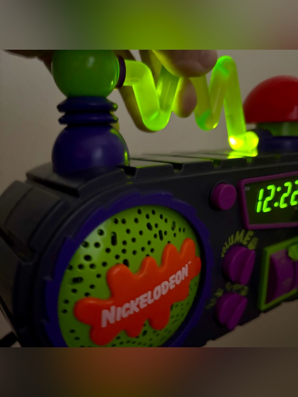 Vintage Nickelodeon Time Blaster Radio/Alarm Clock - Picture 5 of 12